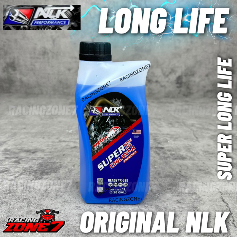 NLK PERFORMANCE SUPER LONG LIFE COOLANT-R PREMIXED 1LITER BLUE COLOUR ...