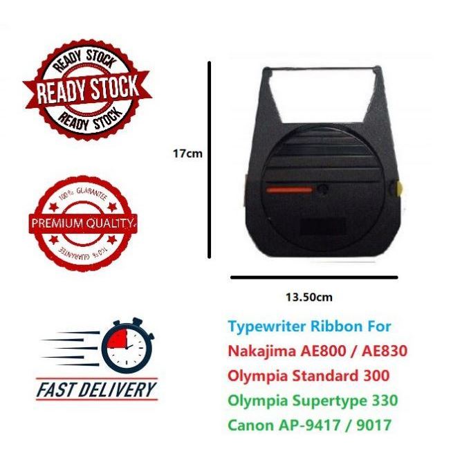 NAKAJIMA AE-800/830 Correctable Ribbon ( Black ) | Shopee Malaysia