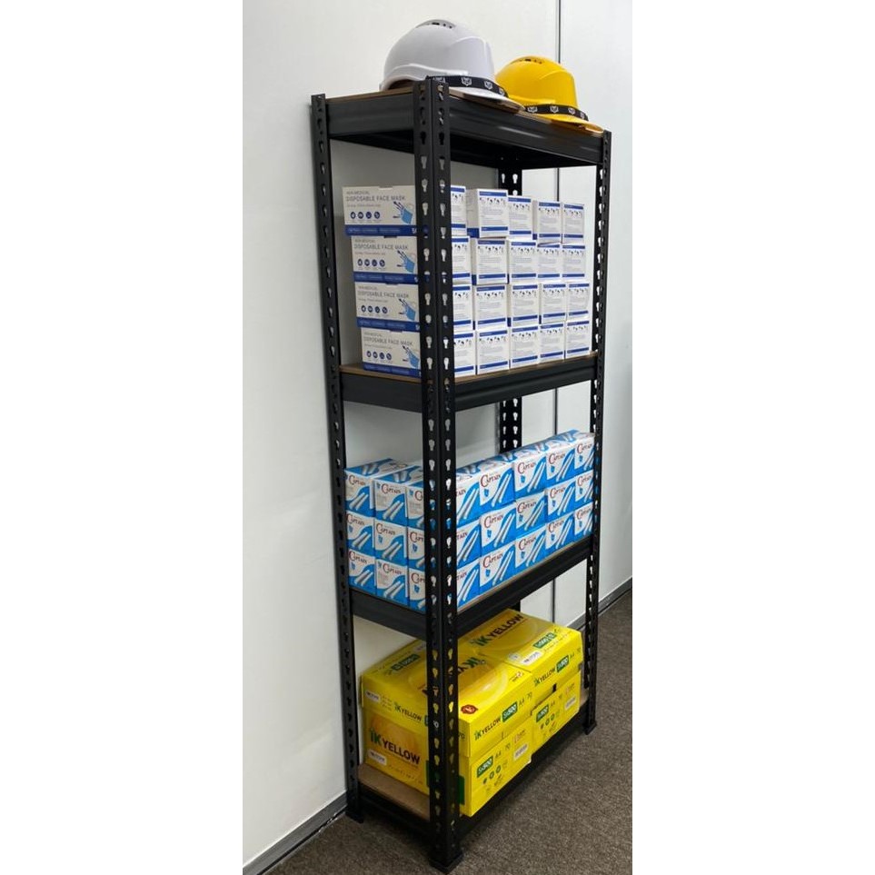 Boltless Racking Black | Shopee Malaysia