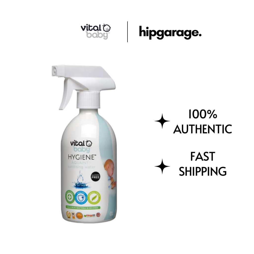 [READY STOCK] Vital Baby Aquaint Sanitising Water 500ml (Hypochlorous Acid Spray) Shopee Malaysia