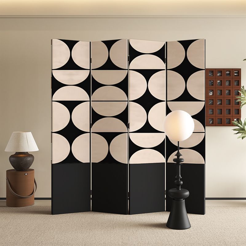 Modern screen partition living room foldable mobile office partition ...