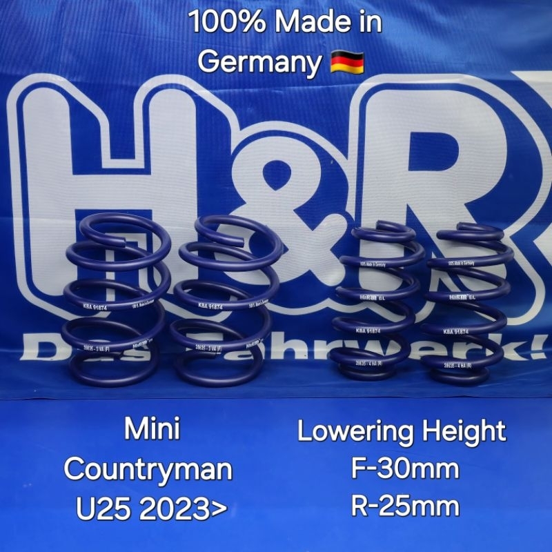 Mini Countryman U25 2023> H&R Sport Springs | Shopee Malaysia