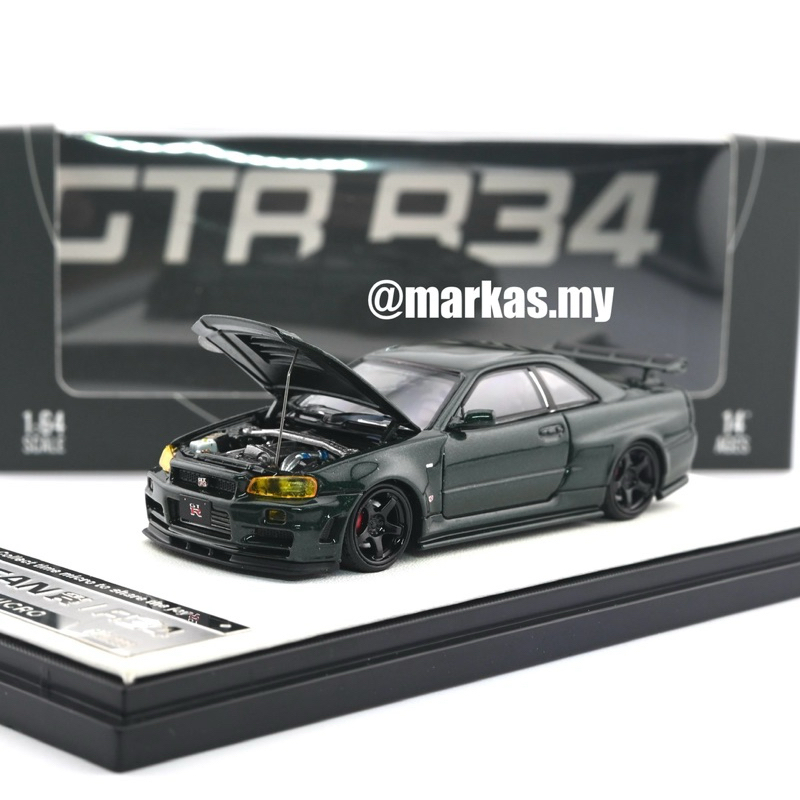 TIME Micro 1/64 ニッサン 日産 スカイライン GTR R34 タイムマイクロ 1:64 日産 Gtr R34 オープンカバー ワイルド