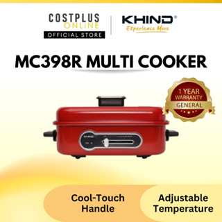 Khind MC398R All in 1 Multi Cooker Easy Versatile Cookware Shopee Malaysia