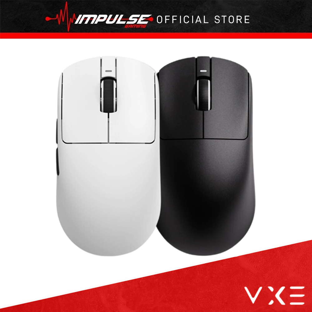 VXE Dragonfly R1 SE+ Wireless Mouse - Black / White | Shopee Malaysia