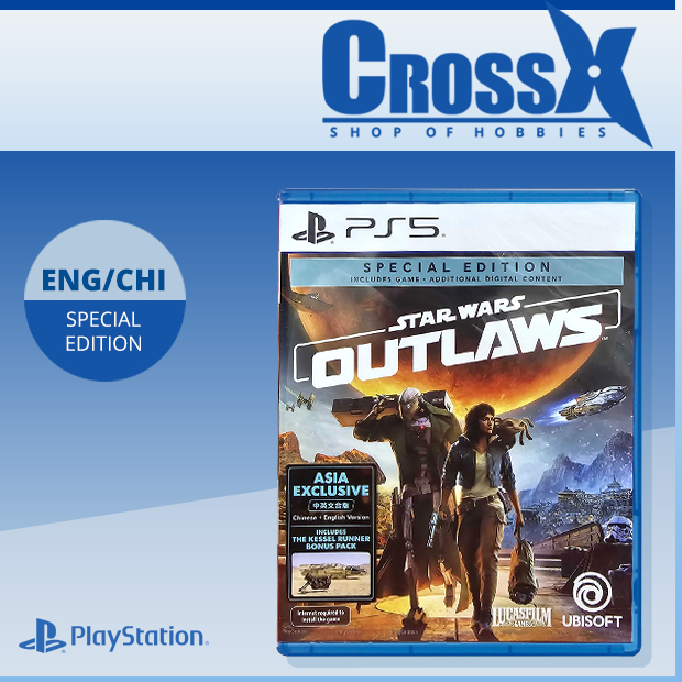 Star Wars Outlaws – Édition Spéciale Sur PS5 – Très Bon État (PEGI 12)