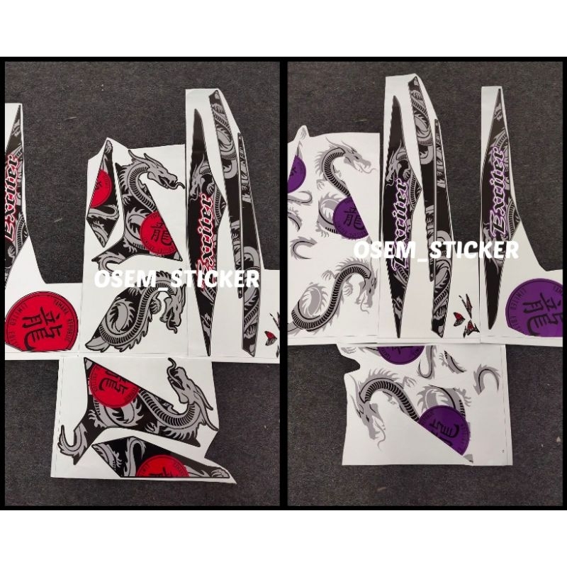 STICKER YAMAHA Y15/Y15ZR CHOI NAGA DRAGON CHOII | Shopee Malaysia