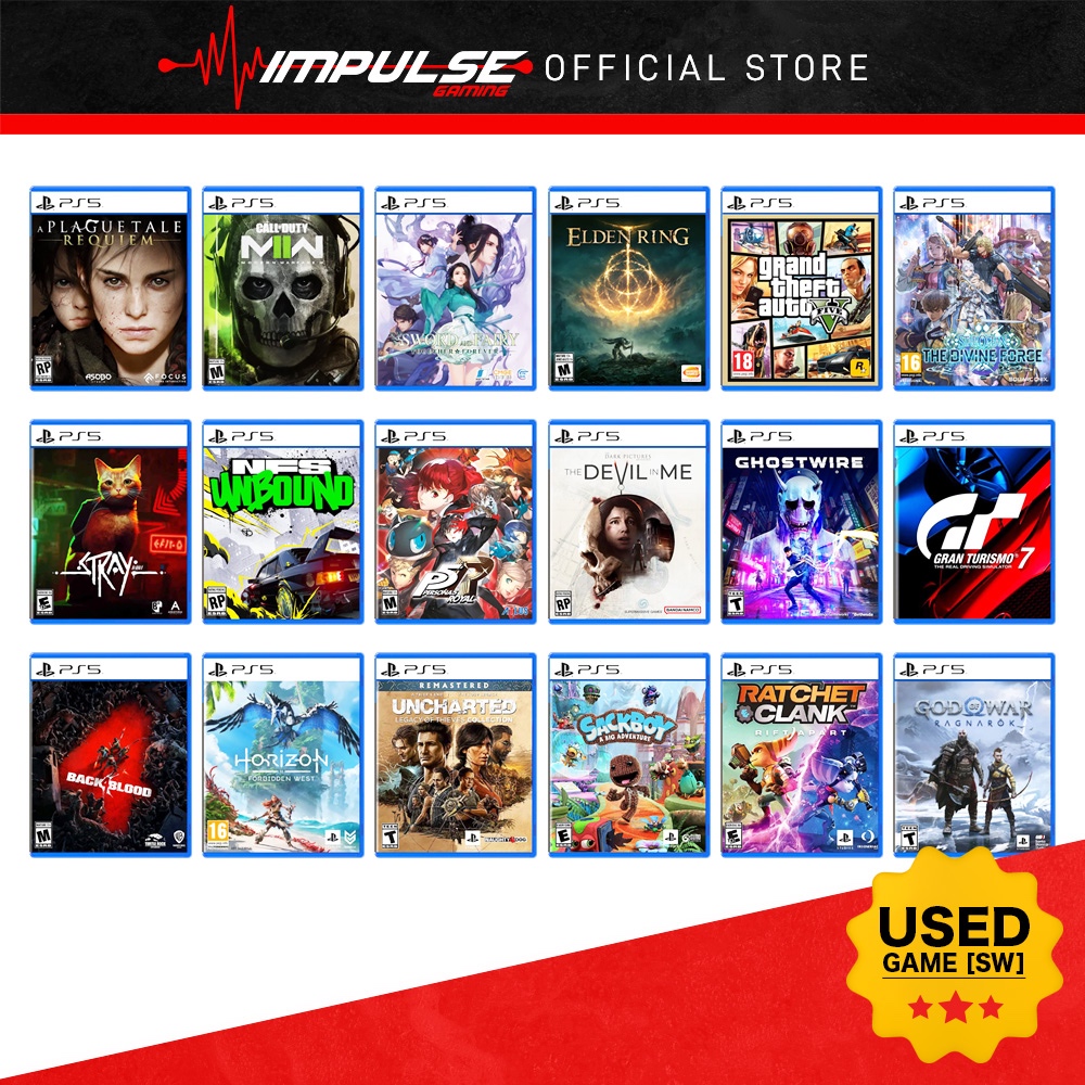 SW Branch Listing - SONY USED PlayStation 5 Games PS5 | Shopee Malaysia