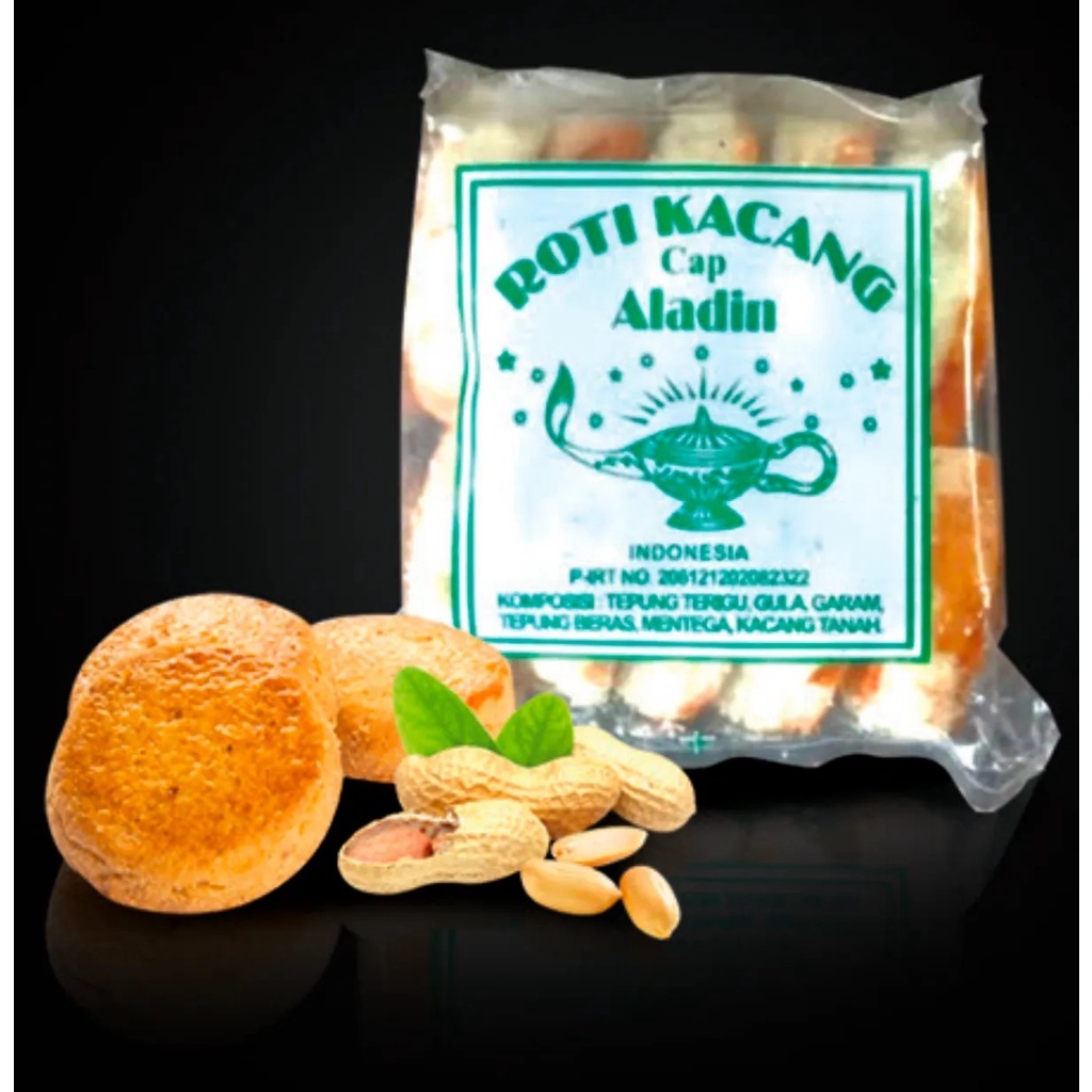 jajanan jadul roti kacang cap aladin kue kacang | Shopee Malaysia
