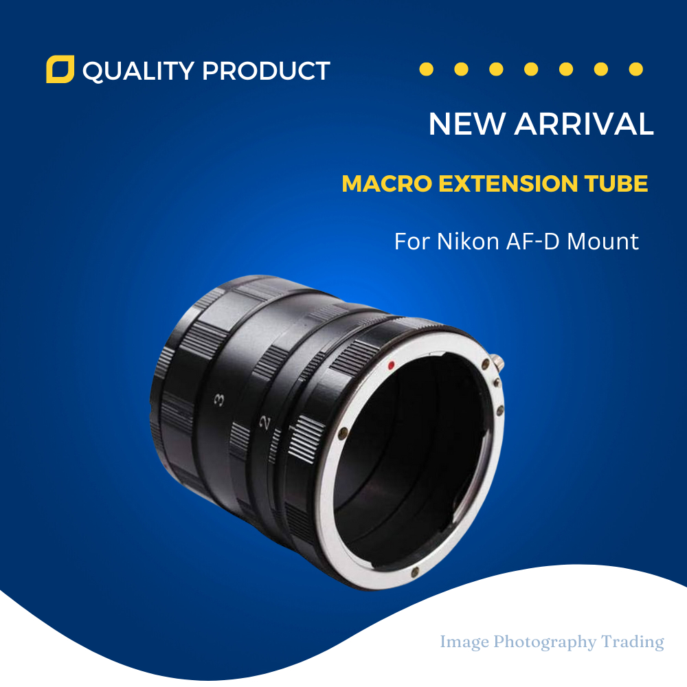 Macro Extension Tube Set Adapter Ring For Nikon DSLR Camera (Ready Stock In  Malaysia)