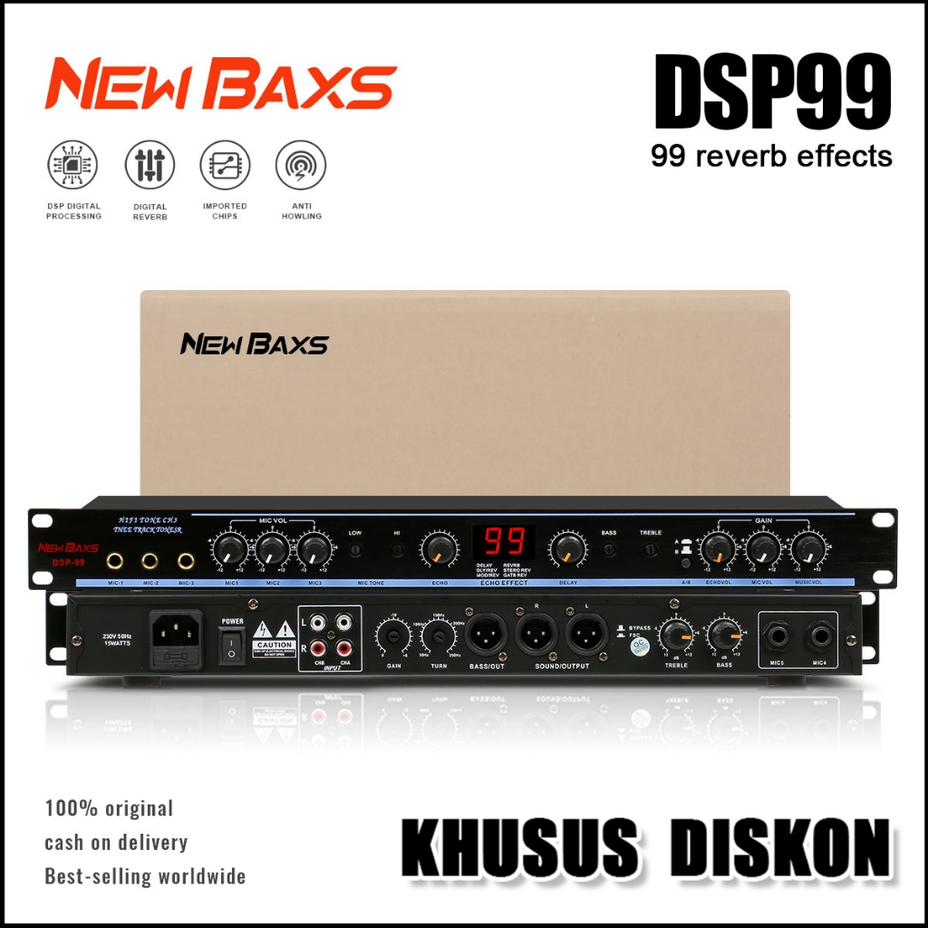 New Baxs dsp-99 peranti kesan bunyi hujung hadapan profesional DSP99 ...