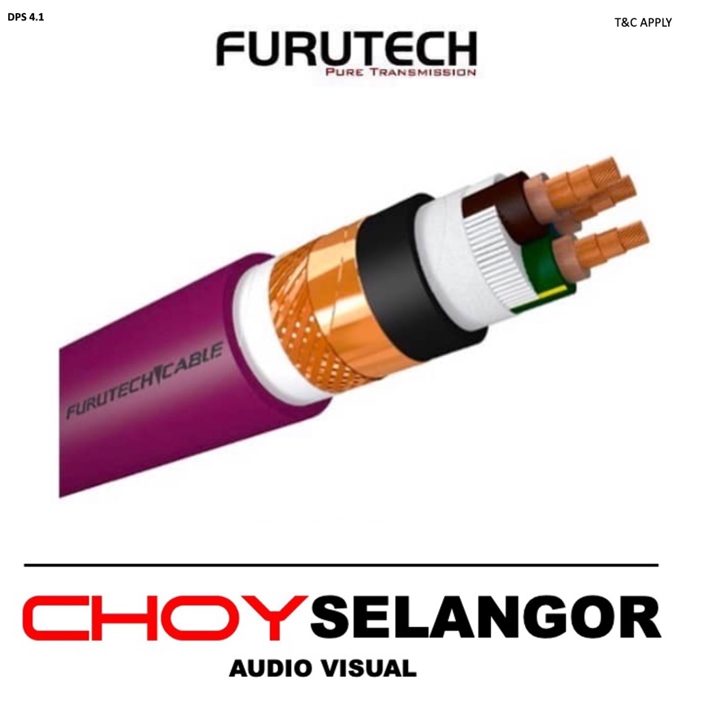 Furutech DPS 4.1 Power Cable Loose Shopee Malaysia