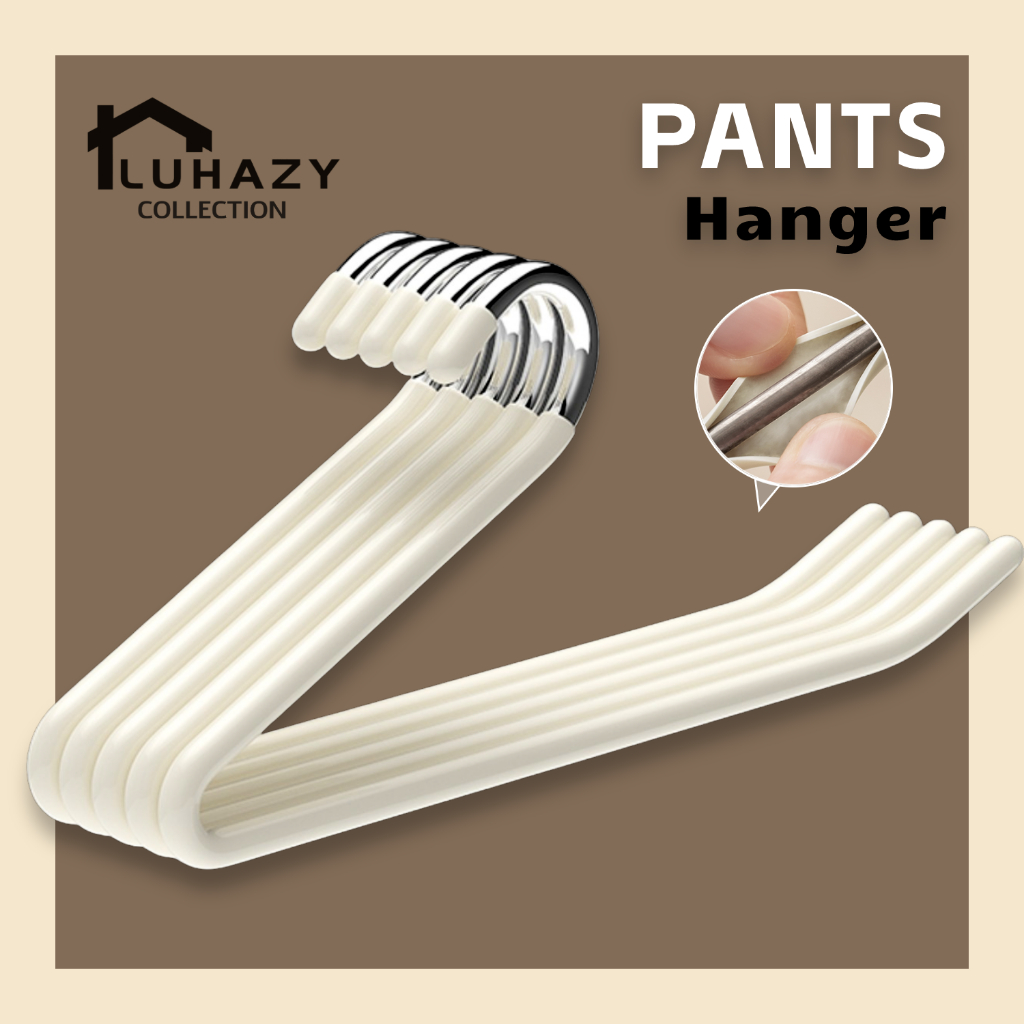 20PCS Zshaped hanger Stainless Steel Metal Jeans Hangers Pant Hanger