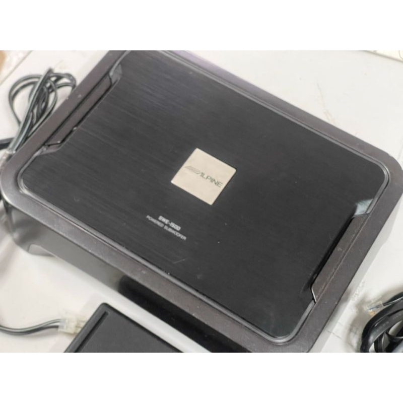 ALPINE アルパイン SWE-1500 Amazon.co.jp: アルパイン(ALPINE) パワードサブウーファー 17cm