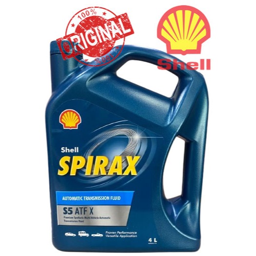 SHELL SPIRAX S5 ATF X PREMIUM SYNTHETIC MULTI-VEHICLE AUTOMATIC ...