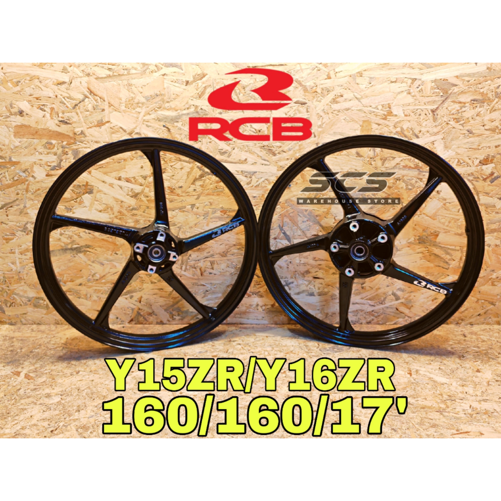 Yamaha Y15ZR Y16ZR SP500 RCB Sport Rim 160/160/17' Racing Boy YSUKU Y15 ...