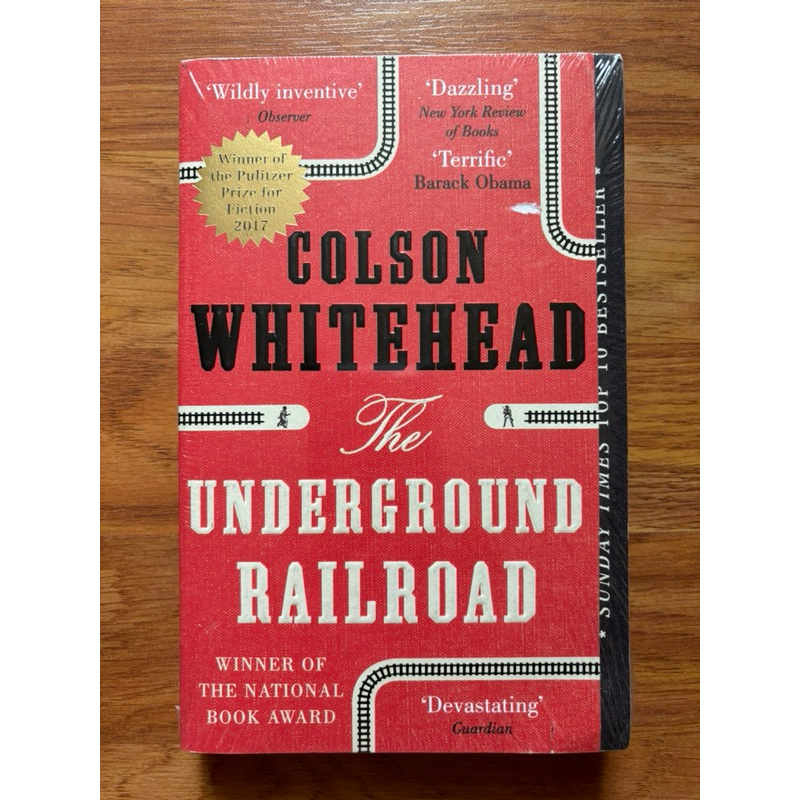 The Underground Railroad book cover symbolizing the journey toward freedom and the cruelty endured
