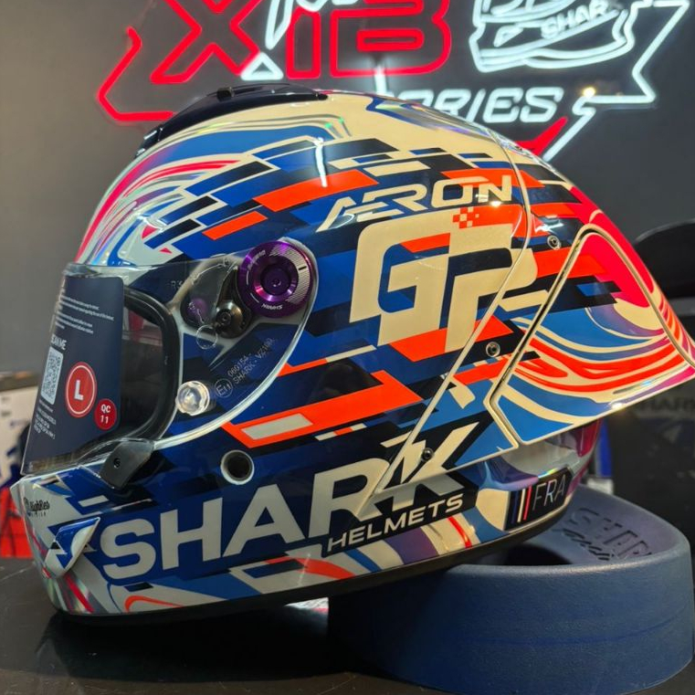 ECE2206 Aeron GP Replica Zarco De France Full Face Shark Helmets Shark ...
