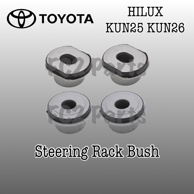 OEM Thailand 1set 4pcs Toyota Hilux KUN25 KUN26 Steering Rack Bush Set ...