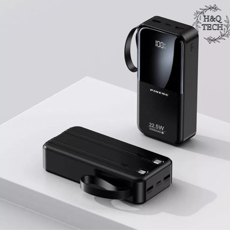 ORIGINAL PINENG POWER BANK PN-799 PD (30000mAh) 3.0 QC PD 22.5W FAST ...