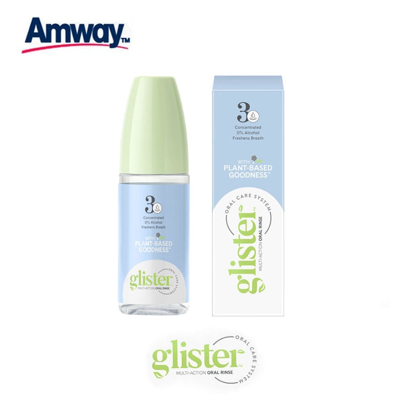 [Fast shipper] Amway GLISTER Multi-Action Oral Rinse – 72ml Glister ...