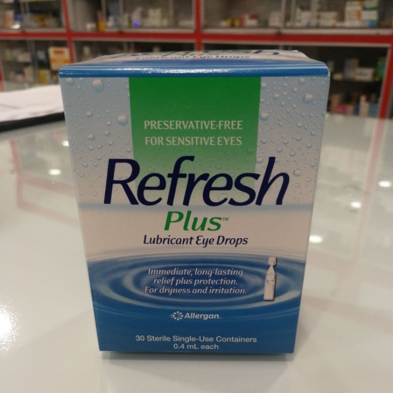 Refresh Plus Lubricant Eye Drops 30's | Shopee Malaysia