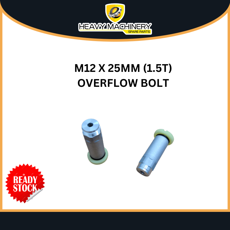 M12 X 25MM (1.5T) OVERFLOW BOLT | Shopee Malaysia