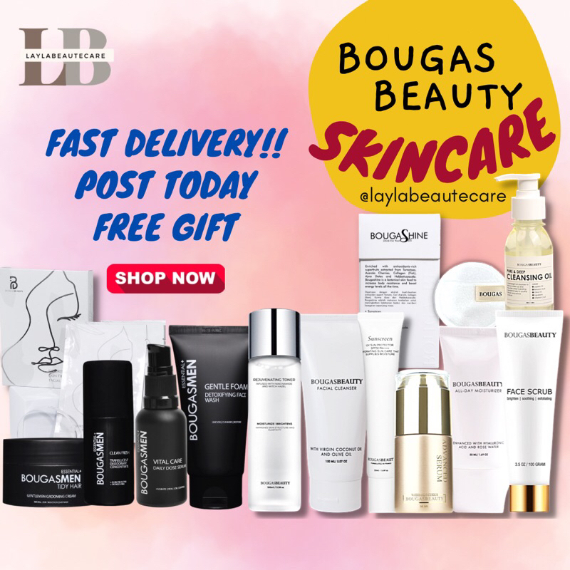 🔥‼️FAST DELIVERY‼️🔥BOUGAS BEAUTY SKINCARE /SERUM/MOISTURIZER/TONER