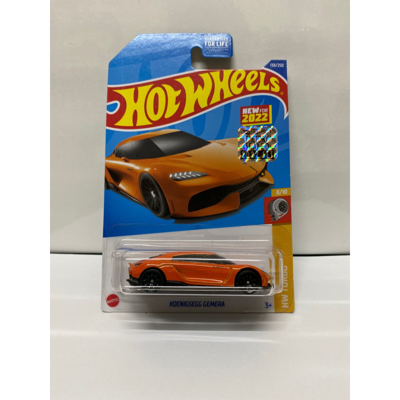 Hot Wheels Factory Sealed Koenigsegg Gemera Orange Shopee Malaysia