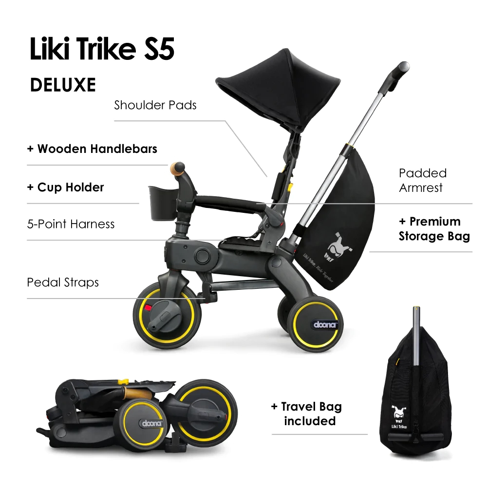 Original Doona Liki S5 Trike | The World’s Most Compact Folding Trike ...