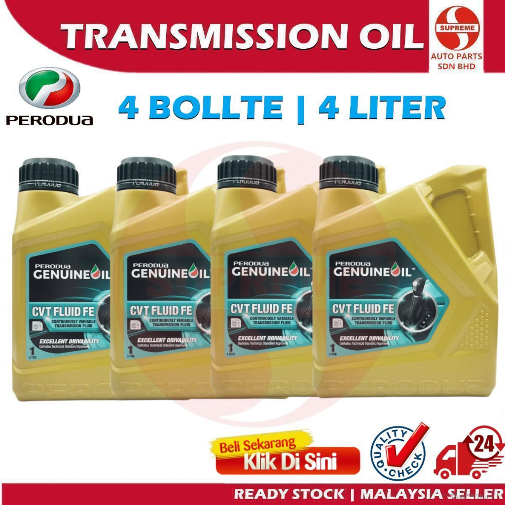 S2U Original Perodua ATF CVT FE Oil Auto Transmission Fluid Myvi D51A