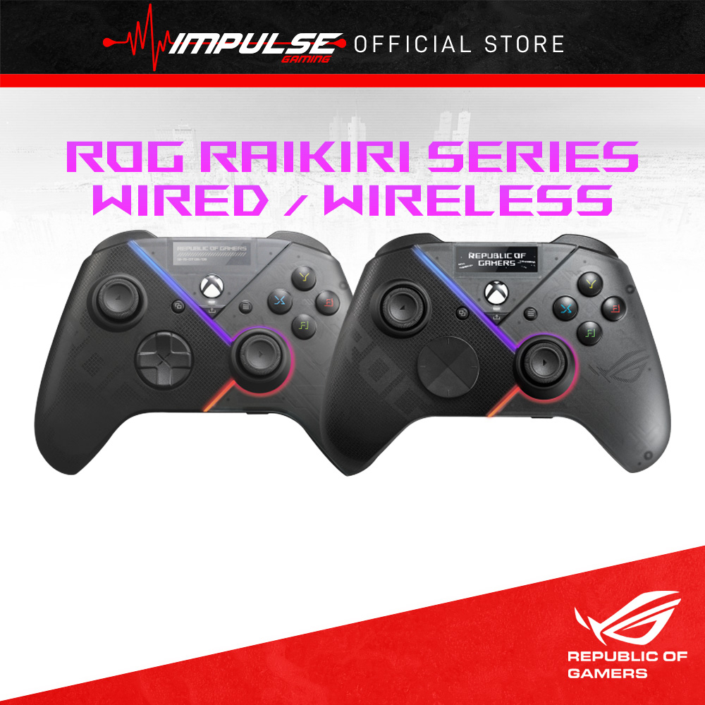 Asus Rog Raikiri Raikiri Pro Customized Xbox Pc Series Controller Wired Wireless Bluetooth 9334