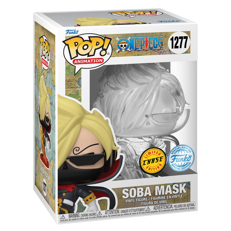 Funko Pop! Animation: One Piece #1277 Soba Mask (CHASE)(SE) | Shopee ...