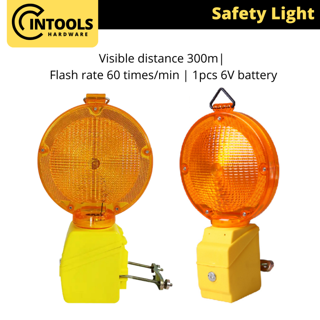 LED Warning Road Safety Light Battery Portable Traffic Blinking LED