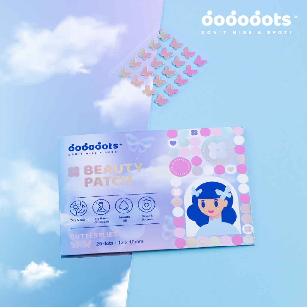 Dododots Beauty Patch | Butterflies | Pimple Patch Acne Removal ...