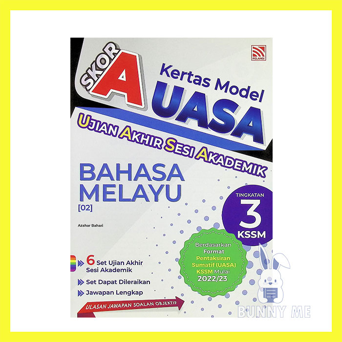 Bunny Buku Latihan Skor A Kertas Model Uasa Kssm Tingkatan Pelangi Shopee Malaysia