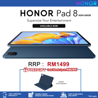 HONOR Pad X9 LTE 4GB+128GB, Pad X8 4+64GB, Pad masuk sim, Pad kerja, Tablet office, 1 year warranty HONOR Malaysia