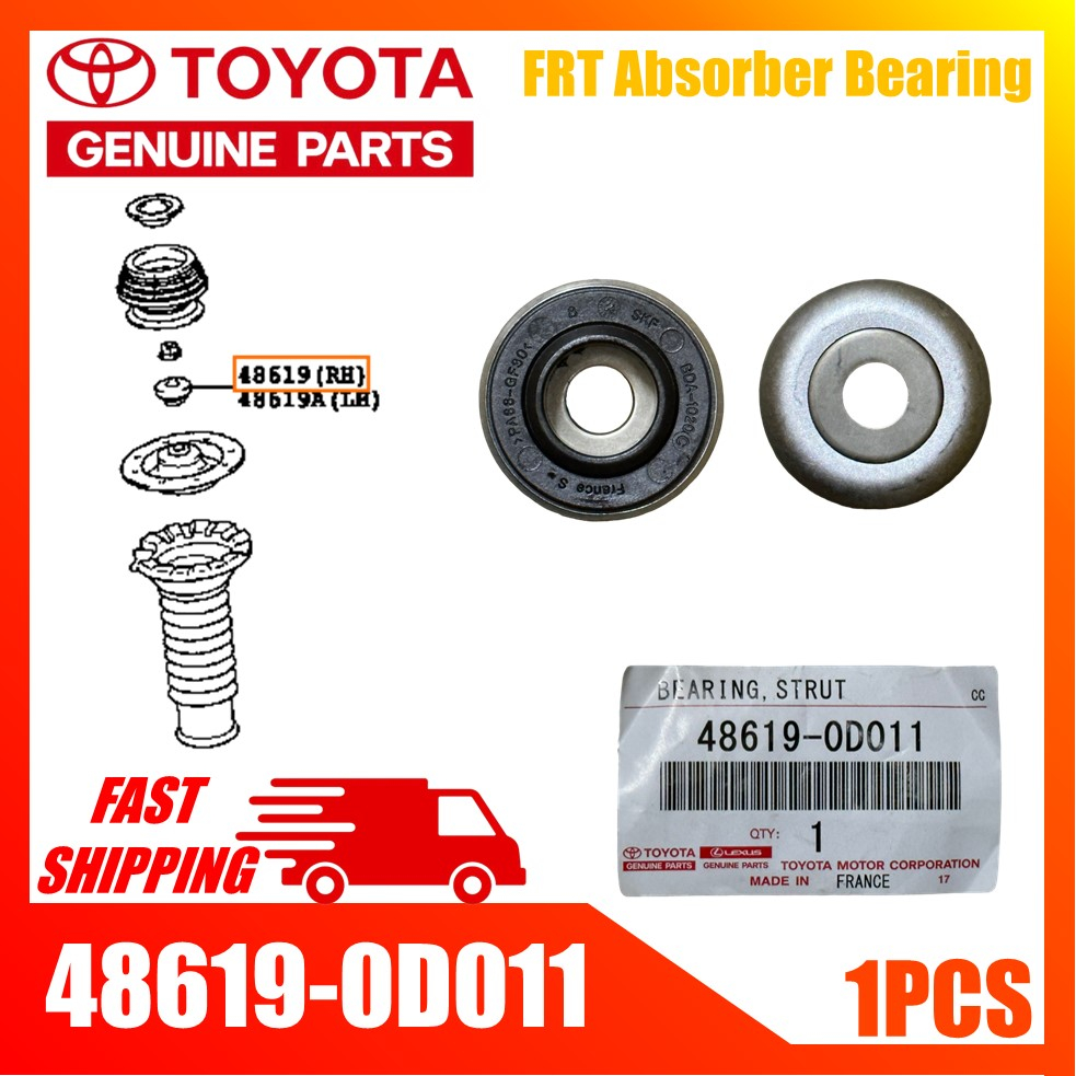 Genuine Toyota Front Absorber Bearing 486190D011 Toyota Vios / NCP93
