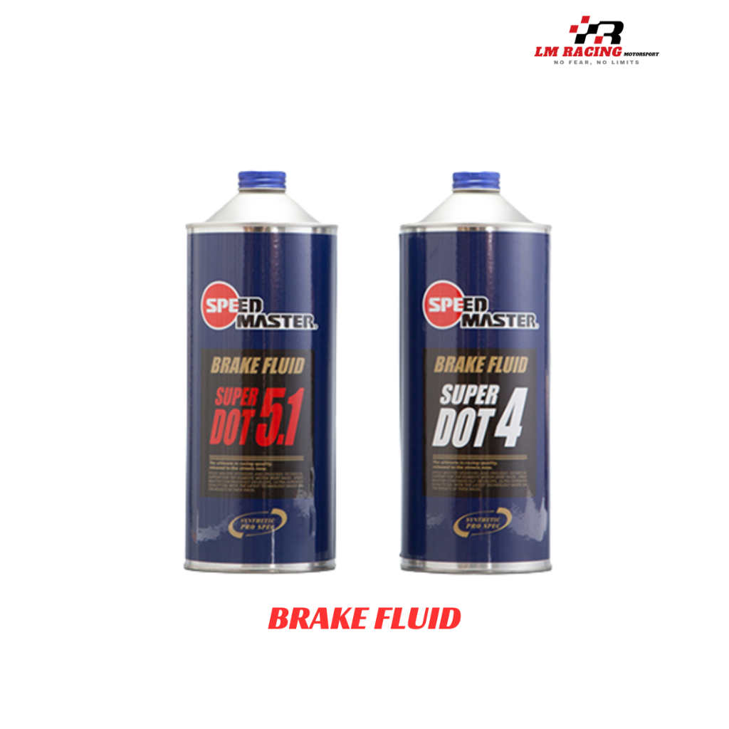 SPEEDMASTER High Performance BRAKE FLUID SUPER DOT 4 / SUPER DOT 5.1 (1