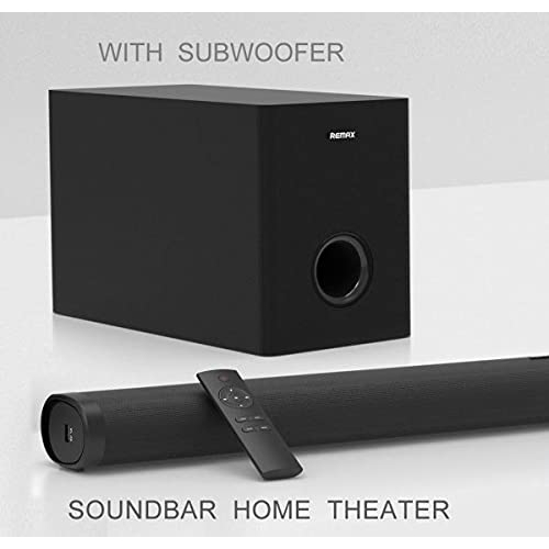 Remax RTS10 Bluetooth Soundbar with Subwoofer Home Theater System with