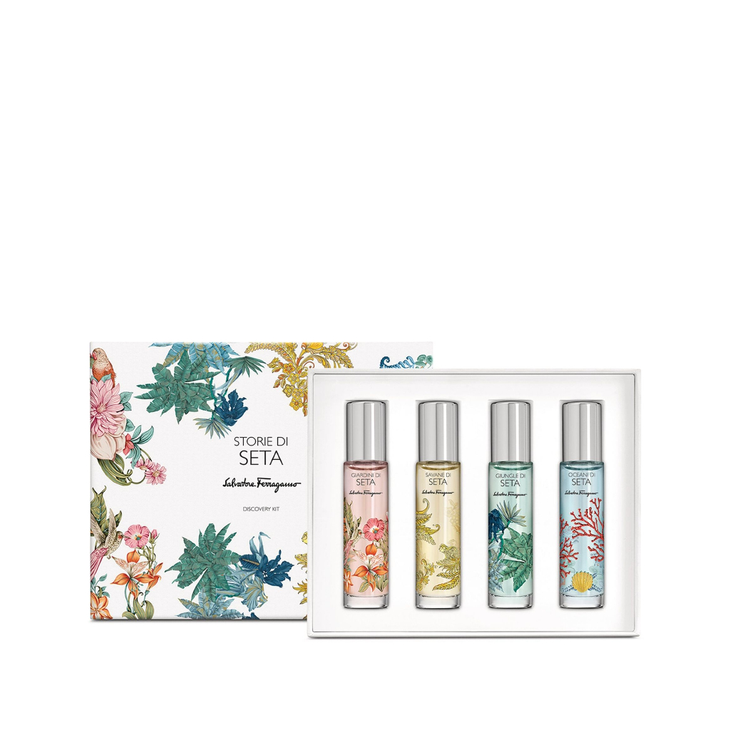 ORIGINAL Salvatore Ferragamo Storie Di Seta 15ML x4 EDP Discovery Kit ...