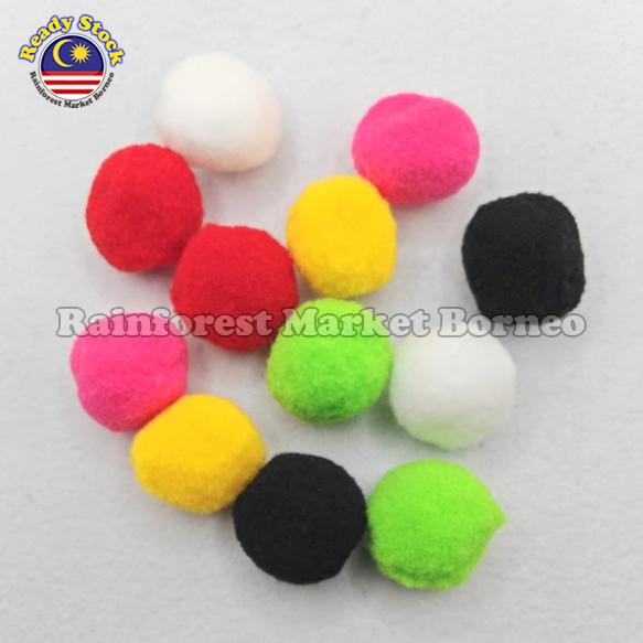 100pcs/lot 1.0cm/2cm/3cm Wool Felt Balls Round Wool Felt Balls Pom Pom,  Handmade