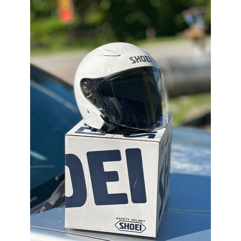 HELMET SHOEI JSTREAM PUTIH PREMIUM Shopee Malaysia