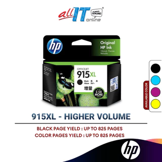 HP 915XL Ink Cartridge (Black/Cyan/Magenta/Yellow)