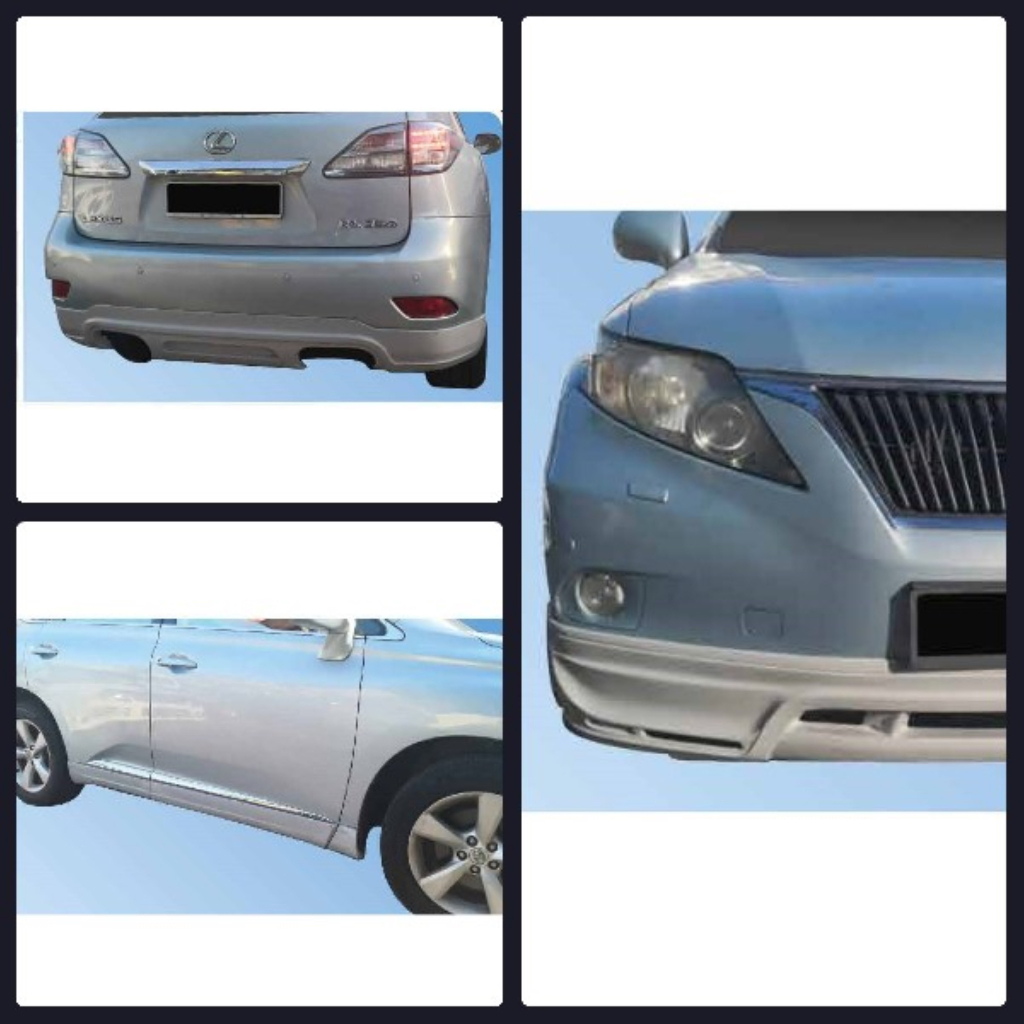 Lexus RX350 Mz Speed Skirting Body Kit Fiber Ready Stock | Shopee Malaysia