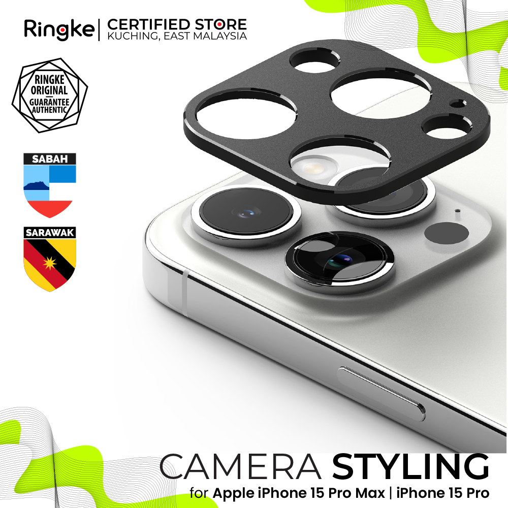 Ringke® Camera Styling Iphone 15 Pro Max Iphone 15 Pro Camera Lens