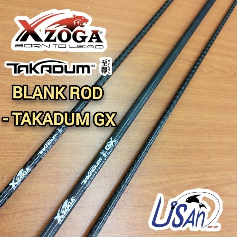 XZOGA 🌟TAKADUM BLANK ROD #TAKA-GX FISHING ROD JORAN PANCING