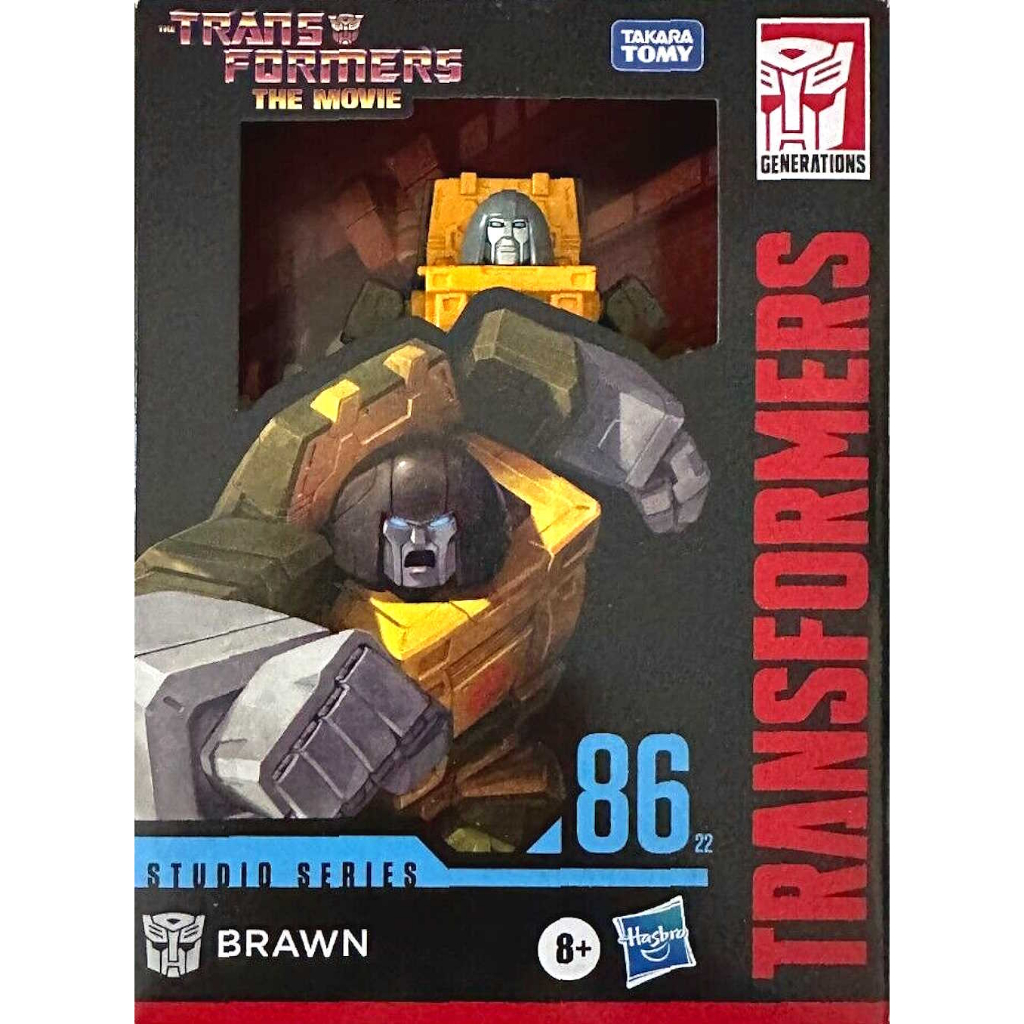 Hasbro Transformers Studio Series SS86 22 Deluxe Brawn MISB ...