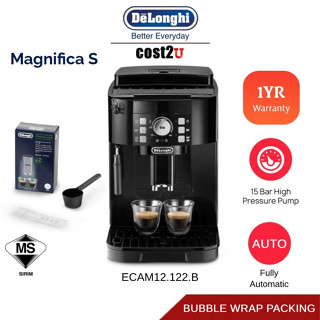 Seasonal Item Delonghi Magnifica S Fully Automatic Coffee Machines ECAM12.122.B Coffee Maker Espresso Grinder