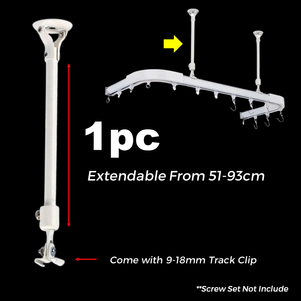 Flexible track Bendable Ceiling Curtain Rail Track Curtain Balcony